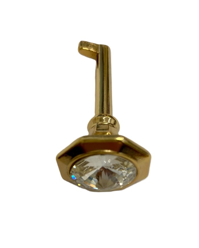 CHIAVE ORO C/CRISTAL.SWAR.**