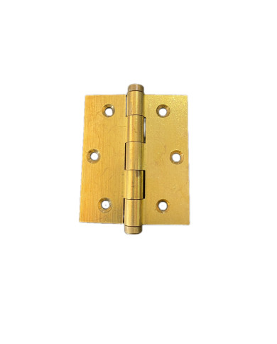 CERNIERE MOBILI FISSE OTTONE LUCIDO 70X63