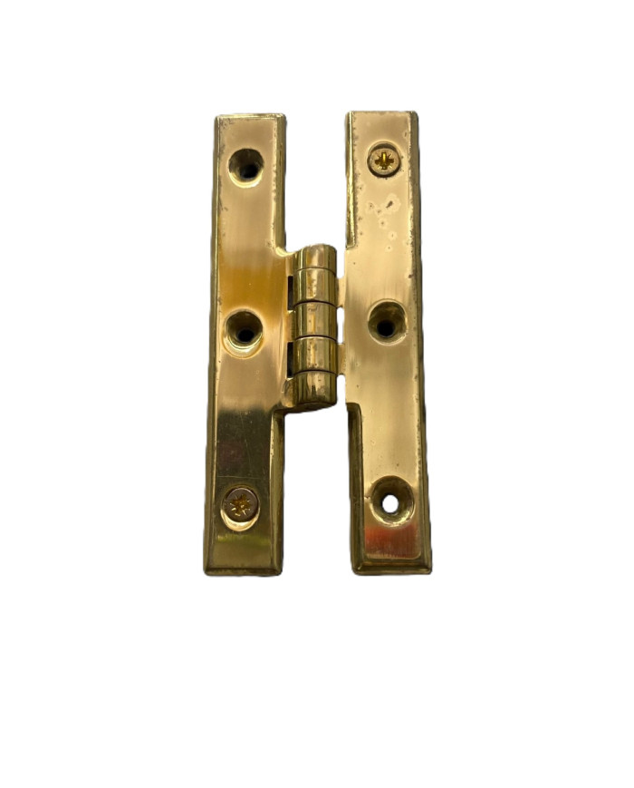 CERNIERE MOBILI FISSE OTTONE LUCIDO 70X35 *