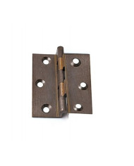 CERNIERE FRESATE ZANCA OTTONE BRONZATO 40X35