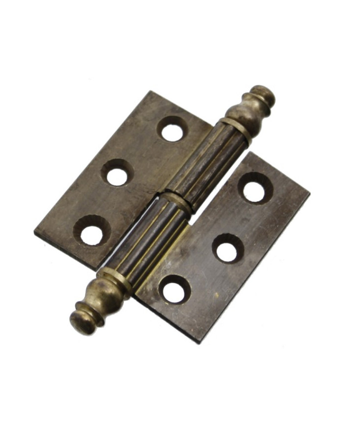 CERNIERE RIGATE PIANE OTTONE BRONZATO 60X40 DX