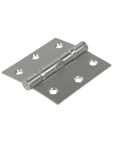 CERNIERE CUSCINETTO PIANE CROMO SATINATE  3X3