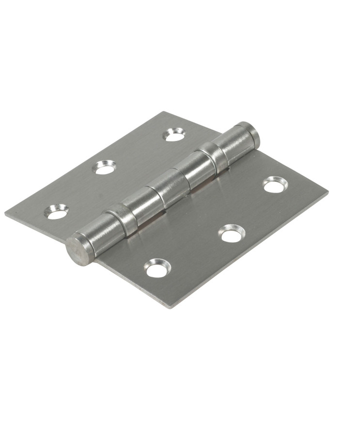 CERNIERE CUSCINETTO PIANE CROMO SATINATE  3X3