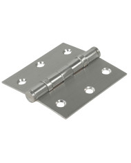 CERNIERE CUSCINETTO PIANE CROMO SATINATE  3X3