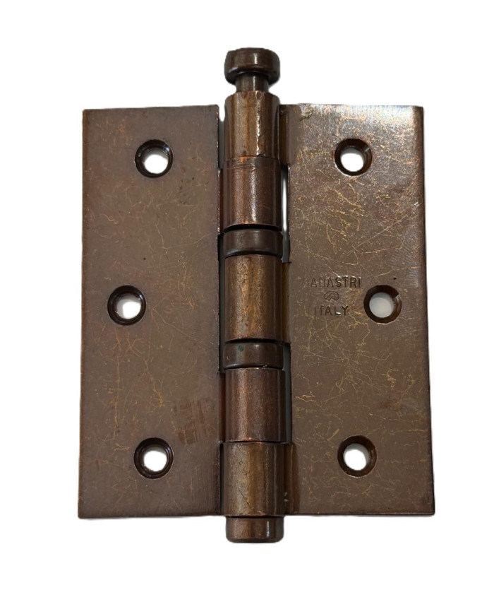 CERNIERE CUSCINETTO PIANE BRONZATE 3,5X3