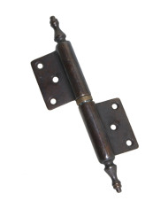 CERNIERE GROSSEZZA C/CAP OTTONE BRONZATO MM.120 SX