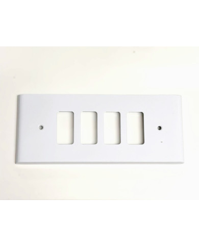 COPRINTERRUTTORE OTTONE BIANCO CIV 4F**