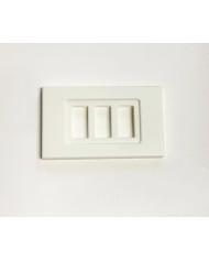 COPRINTERRUTTORE MAPP NYLON BIANCO 3F**