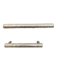 MANIGLIA INT.128 VINTAGE WHITE IRON