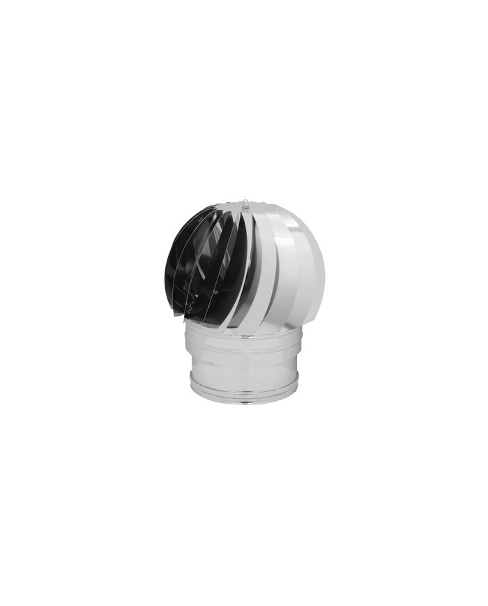 TERMINALE GIREVOLE INOX D.250