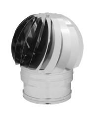 TERMINALE GIREVOLE INOX D.250