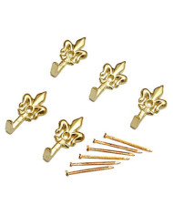 SET GANCI QUADRO GIGLIO ORO MIGNON