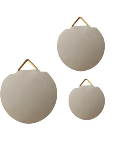 GANCI IN TELA ADESIVI APPENDIQUADRI D.30