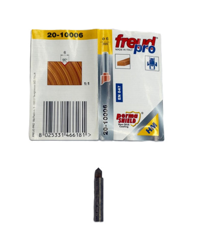 FRESA 20-10006 TAGLIO V MM.6 **
