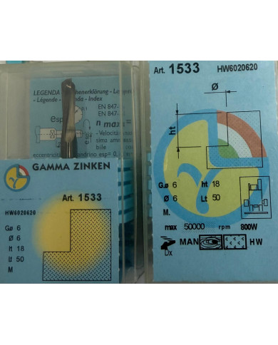 FRESA TCT INT.G.6 TP.2 D.6X15