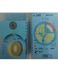 CUSCINETTO SFERA HSC D.13 F.4