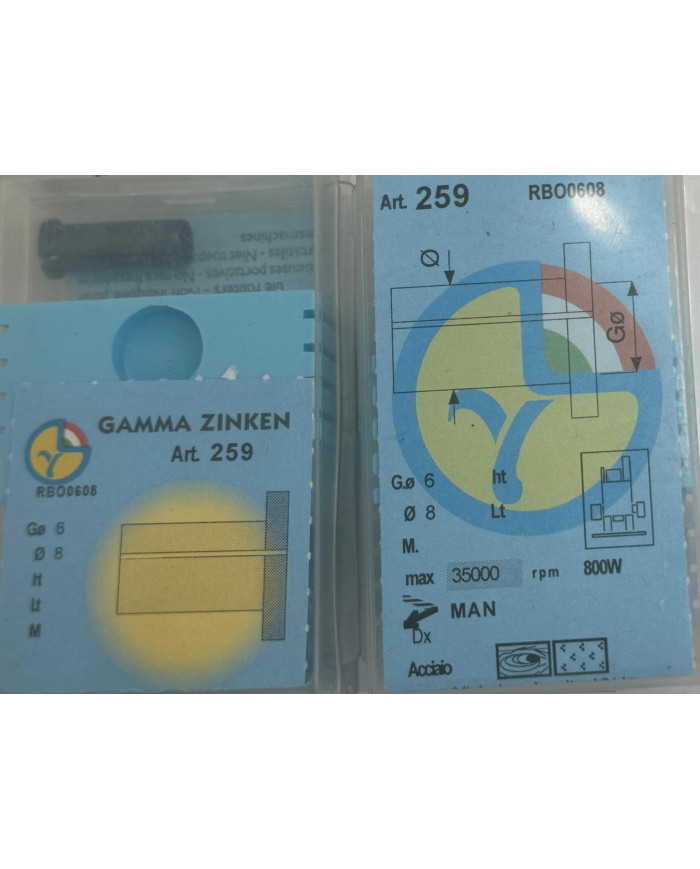 BUSSOLA MAGGIORATA DA 6-8 MM.