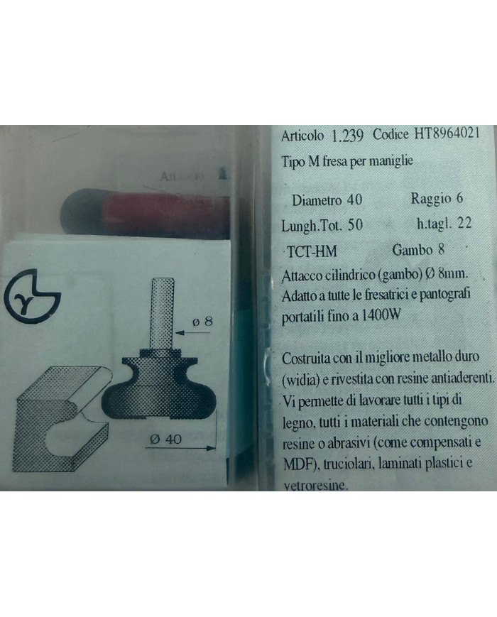 FRESA LEGN0 TCT G.8 D.40 R.6