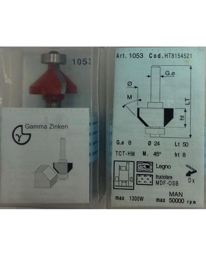 FRESA LEGNO TCT G.8 D.24 TP.C2