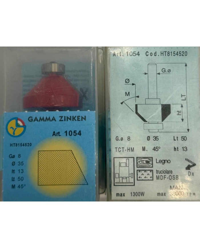 FRESA LEGNO TCT G.8 D.35 TP.C2