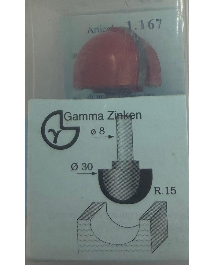 FRESA LEGNO TCT G.8 D.30 GR.15