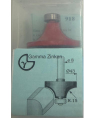 FRESA PER LEGNO TP.7CC R.15 D.43 G.8