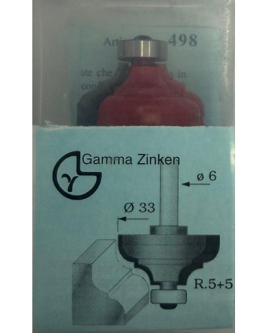 FRESA PER LEGNO TCT D.33 G.6