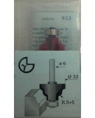 FRESA PER LEGNO TCT D.33 R.5+5
