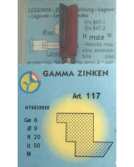 FRESA LEGNO TCT G.6 TP.2 D.9