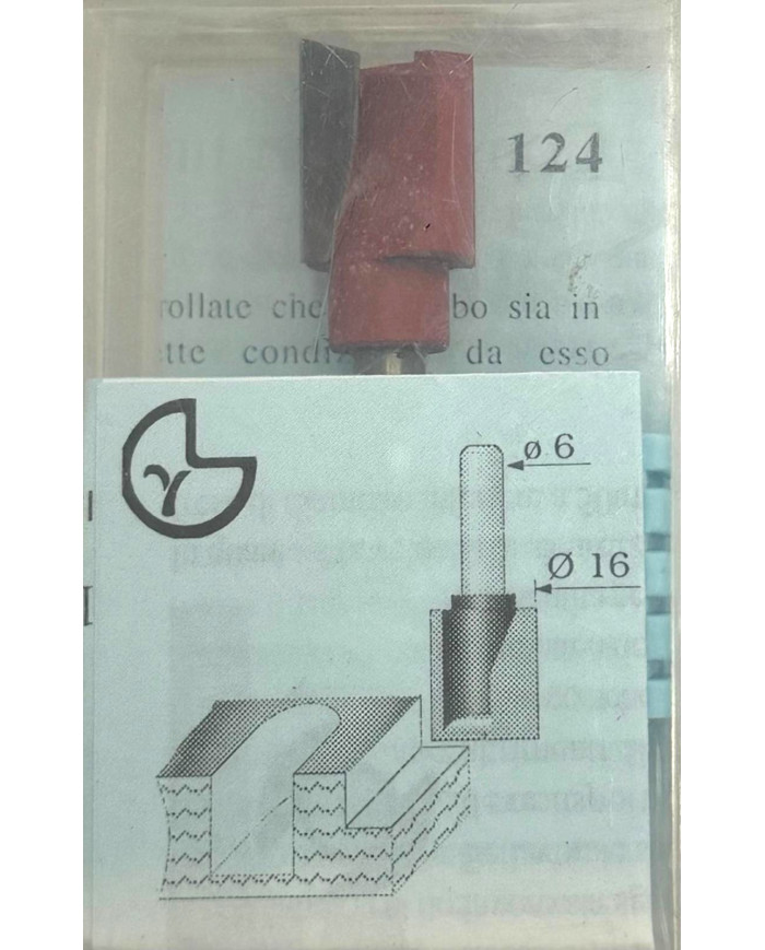 FRESA PER LEGNO TCT D.16 G.6