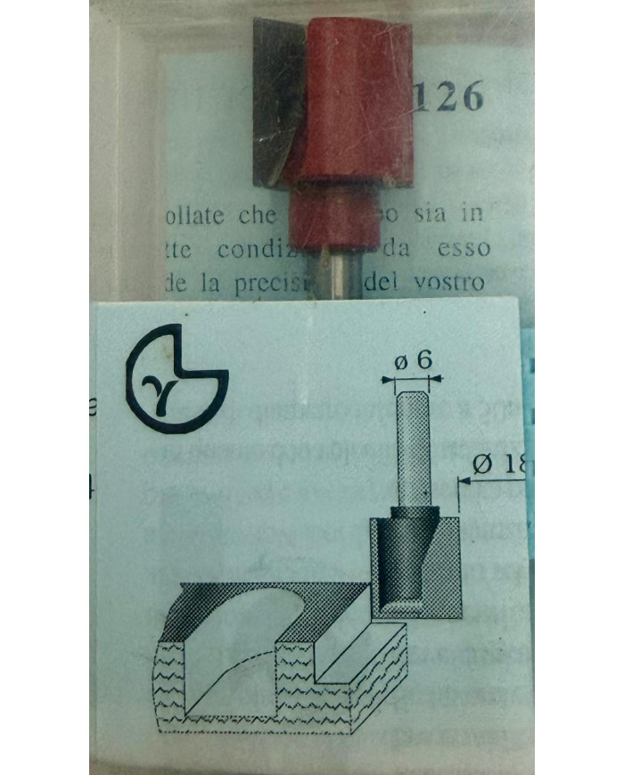 FRESA PER LEGNO TCT D.18 G.6