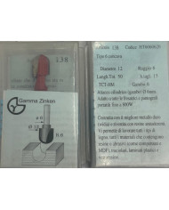 FRESA X LEGNO TCT D.12 R.6 G.6