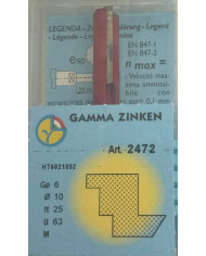 FRESA HV G.6 TP.2TT D.10X25