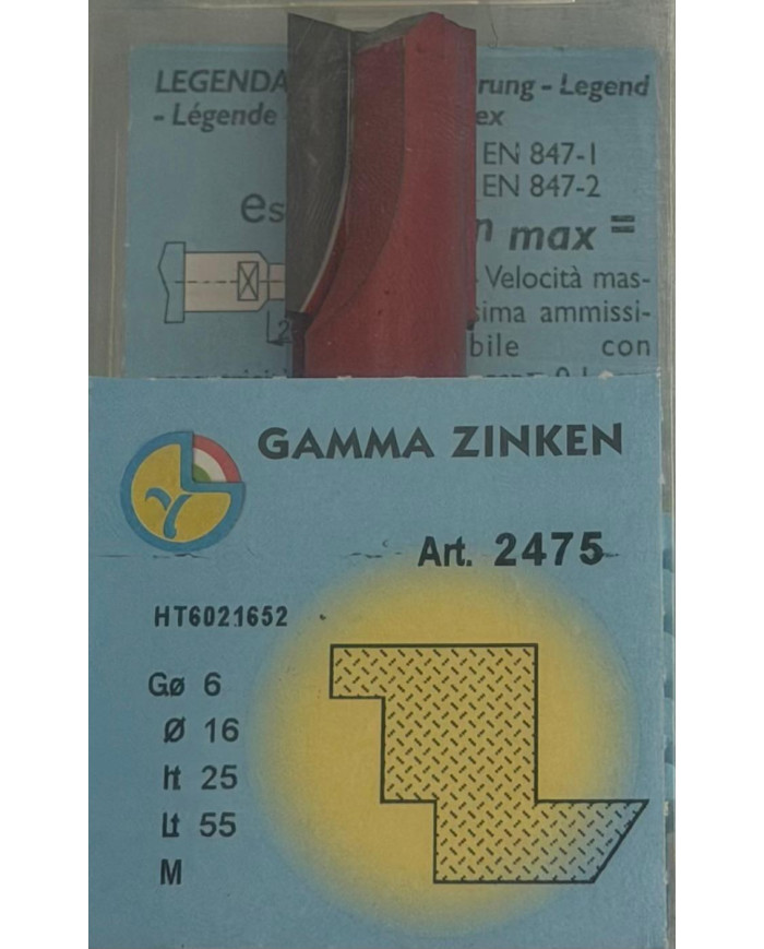 FRESA HV G.6 TP.2TT D.16X25