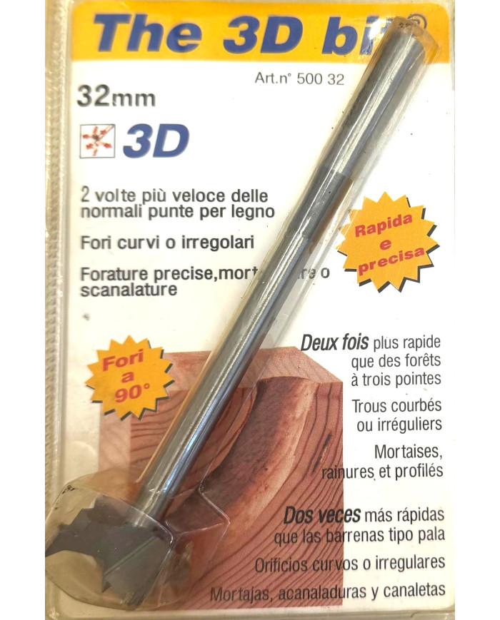 FRESA X LEGNO 3D HSS D.32X160