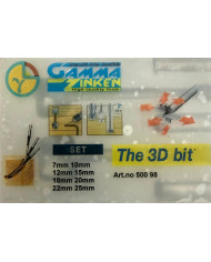 SET FRESE X LEGNO 3D 7-12-15-18-20-22-25