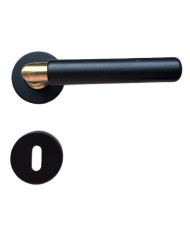 CIV MANIGLIA NERA C/ROSETTA **