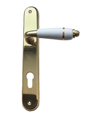 LICIA PORCELLANA FILI ORO PLACCA YALE