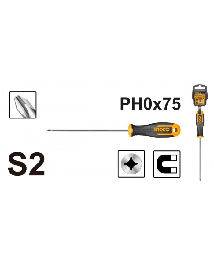 CACCIAVITE PHILLIPS 3X75 MM