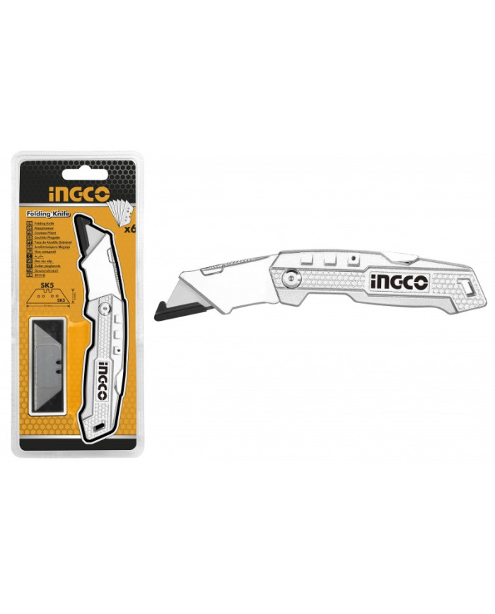 CUTTER PROF. 19X6 MM CON 5 LAME TRAPEZIO
