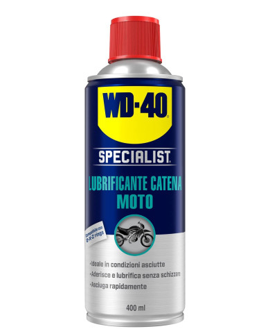 LUBRIFICANTE CATENA CONDIZIONI ASCIUTTE 400 ML