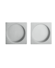 MANIGLIA FORO CIECO CROMO SATINATO