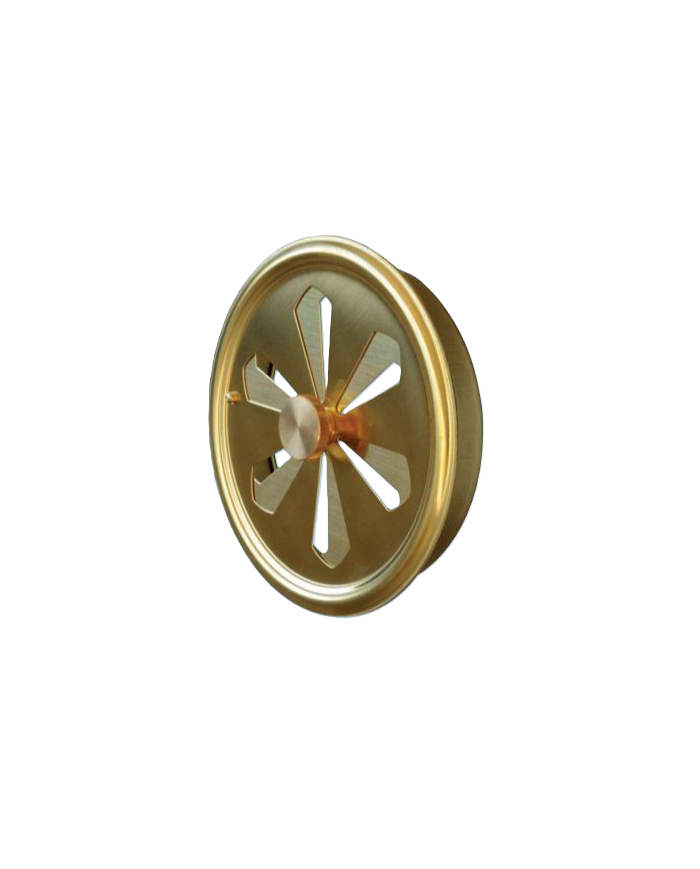GRIGLIA OTTONE LUNGHEZZA REG.C/POMO  D.100