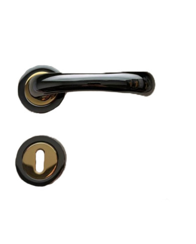 ALBA C/ROSETTA GOLD BLACK  **