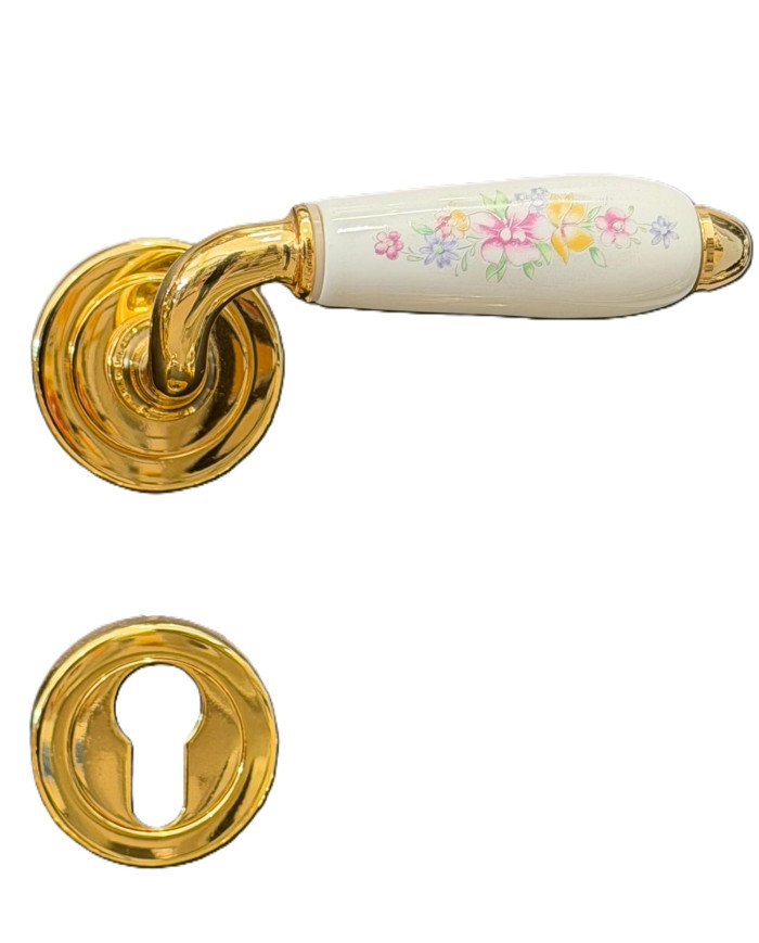 DANIELA PORCELL.CON FIORI ** ROSETTA YALE 351