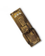 MANIGLIA VERTICALE PATINATA