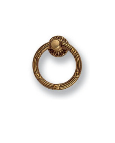 ANELLO ORO PATINATO 35X43