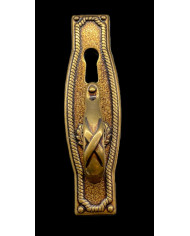 MANIGLIA C/FORO CHIAVE PATINE VERT.