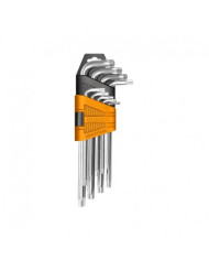 SET 9 CHIAVI TORX C/FORO LUNGHE
