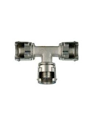 RACCORDO A T 1/4 3 DADI FRESATI